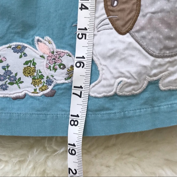 ❌SOLD❌Baby Boden Bunny Friends pinafore dress - Picture 7 of 10